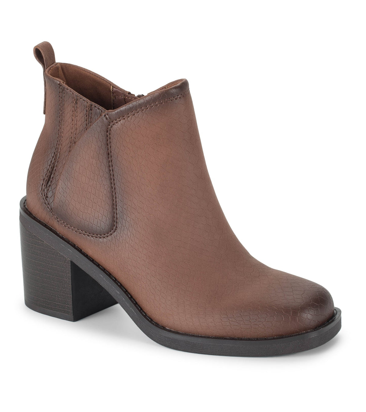 Maria Block Heel Bootie Oak - Women