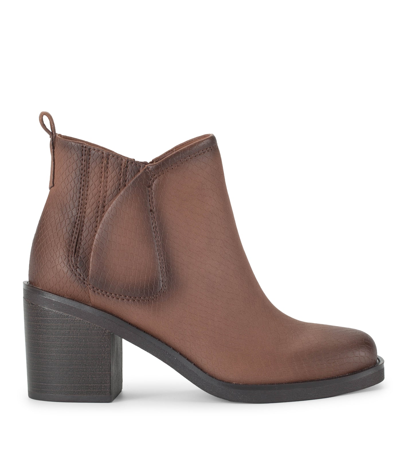 Maria Block Heel Bootie Oak - Women