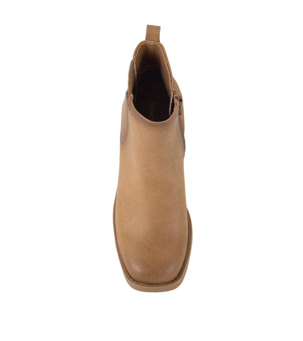 Maria Block Heel Bootie Sandstone - Women