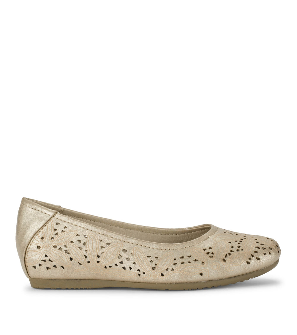 Mariah Casual Flat - Soft Gold | Baretraps Soft Gold - Women