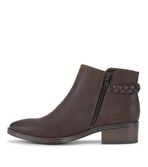 Martha Bootie Dark Brown - Women
