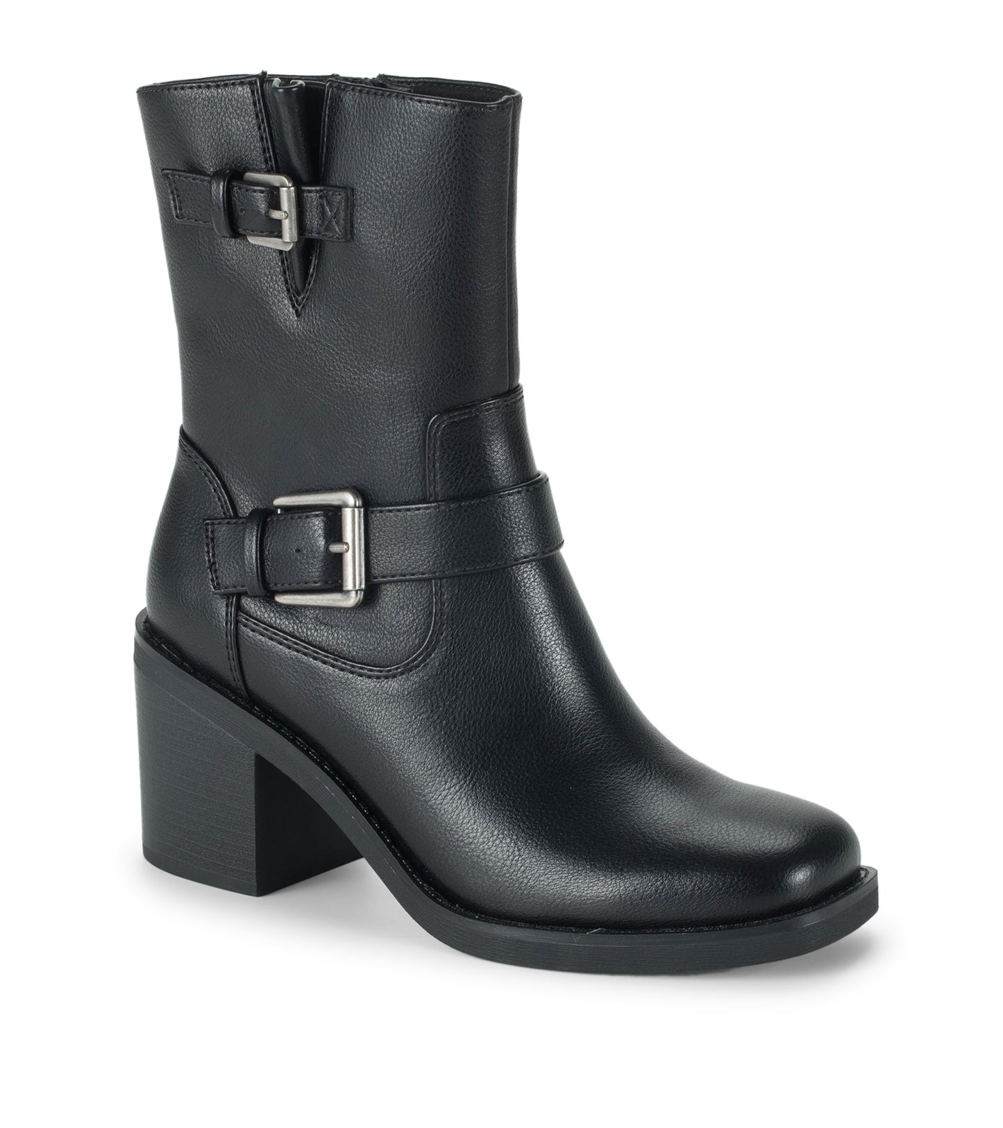 Mayla Mid Calf Boot Black - Women