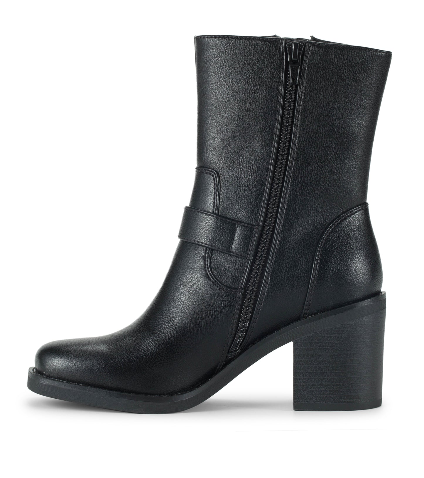 Mayla Mid Calf Boot Black - Women