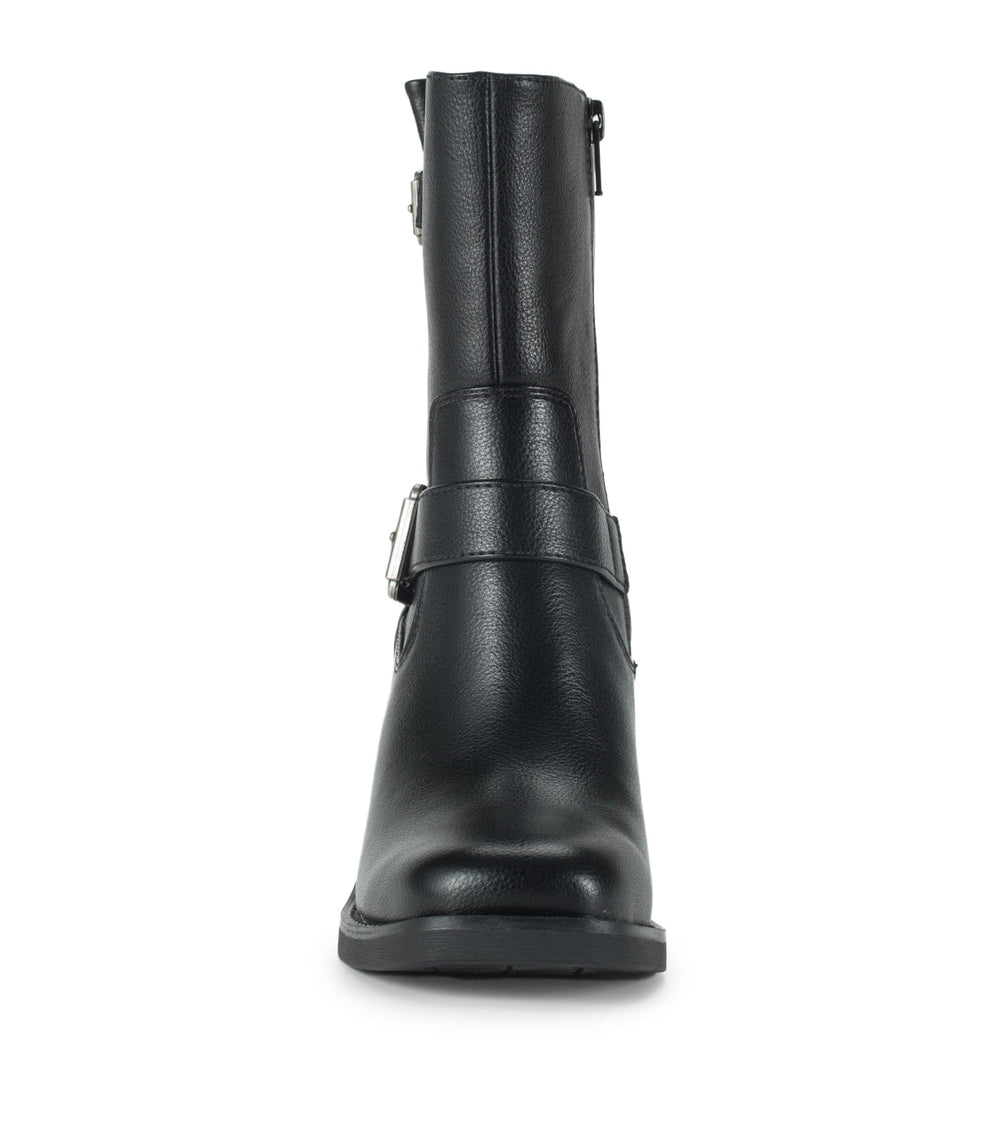 Mayla Mid Calf Boot Black - Women