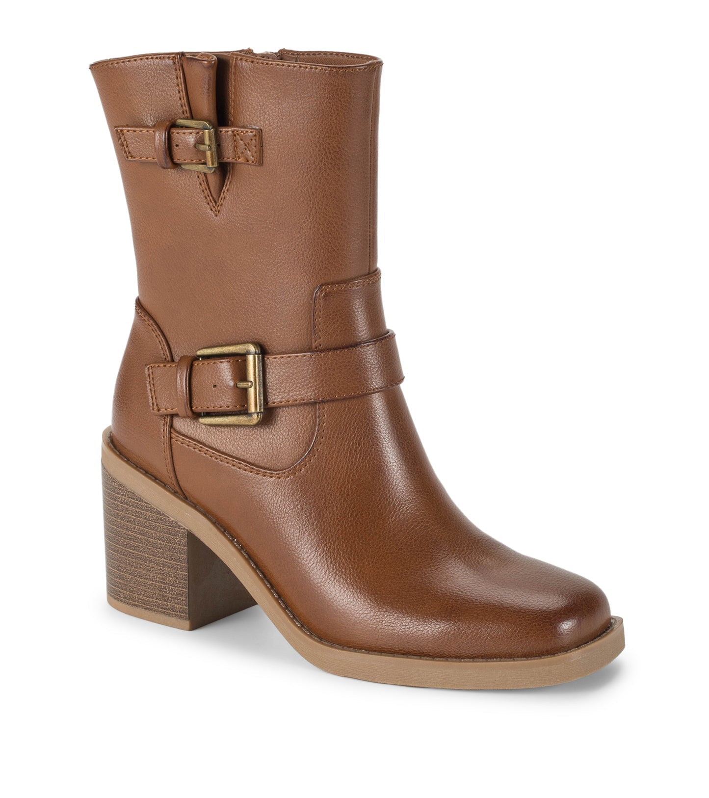 Mayla Mid Calf Boot Walnut - Women