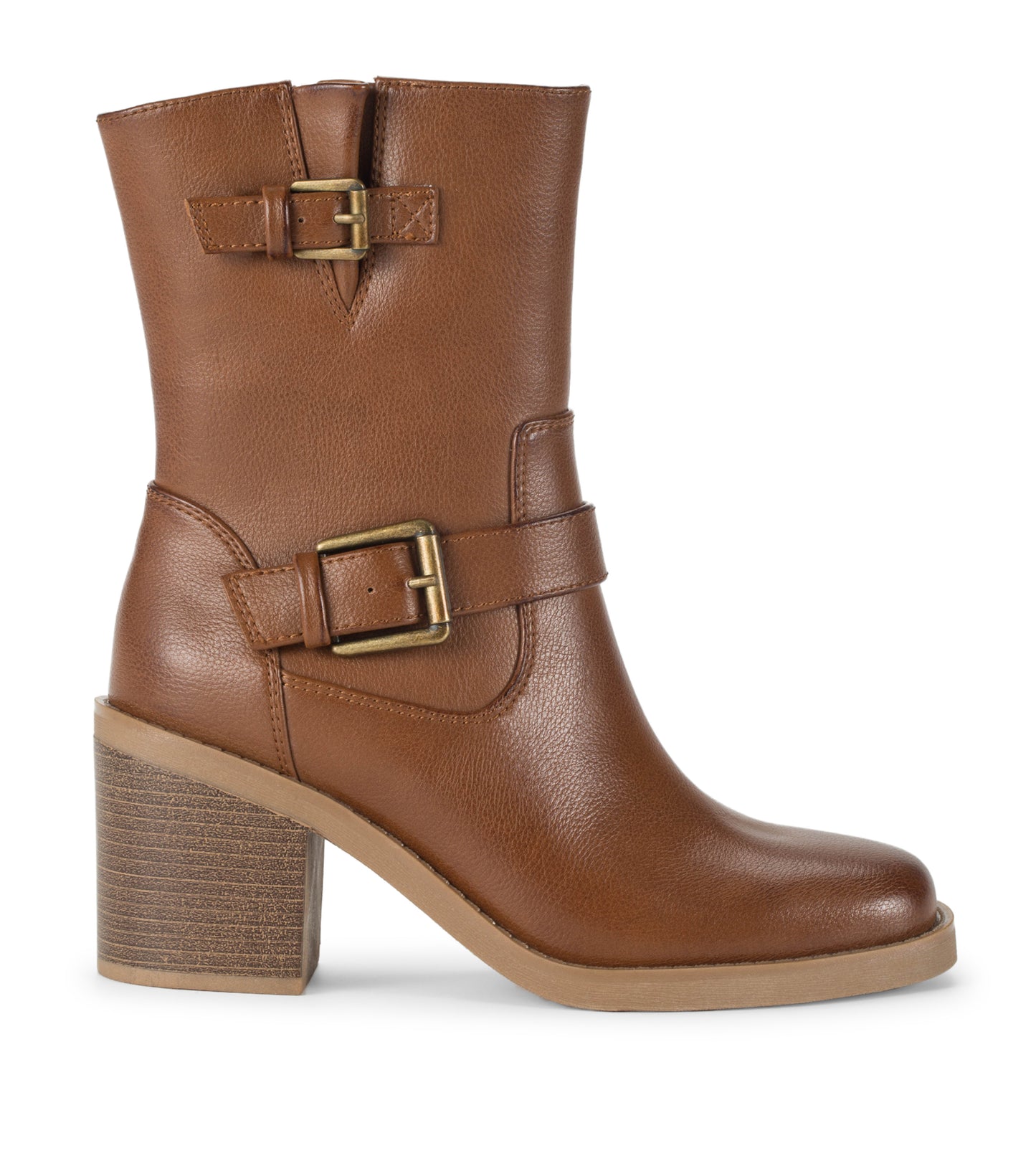 Mayla Mid Calf Boot Walnut - Women