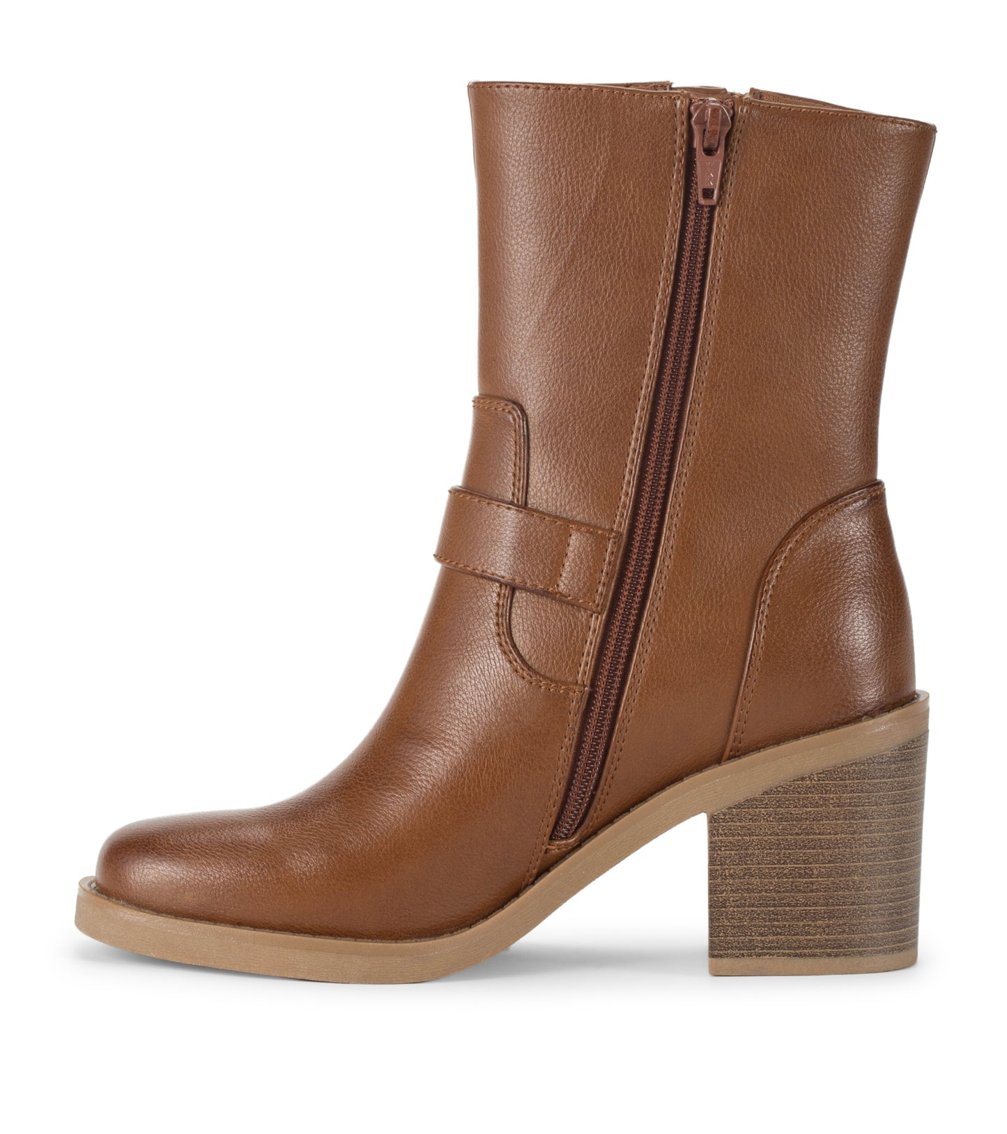 Mayla Mid Calf Boot Walnut - Women
