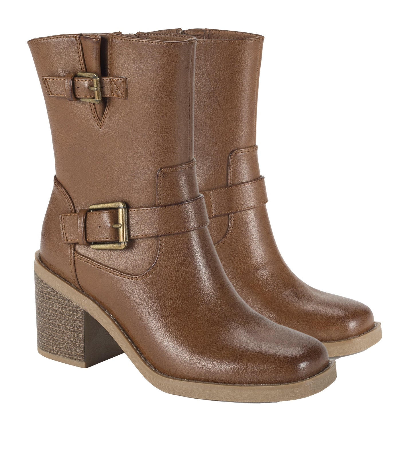 Mayla Mid Calf Boot Walnut - Women