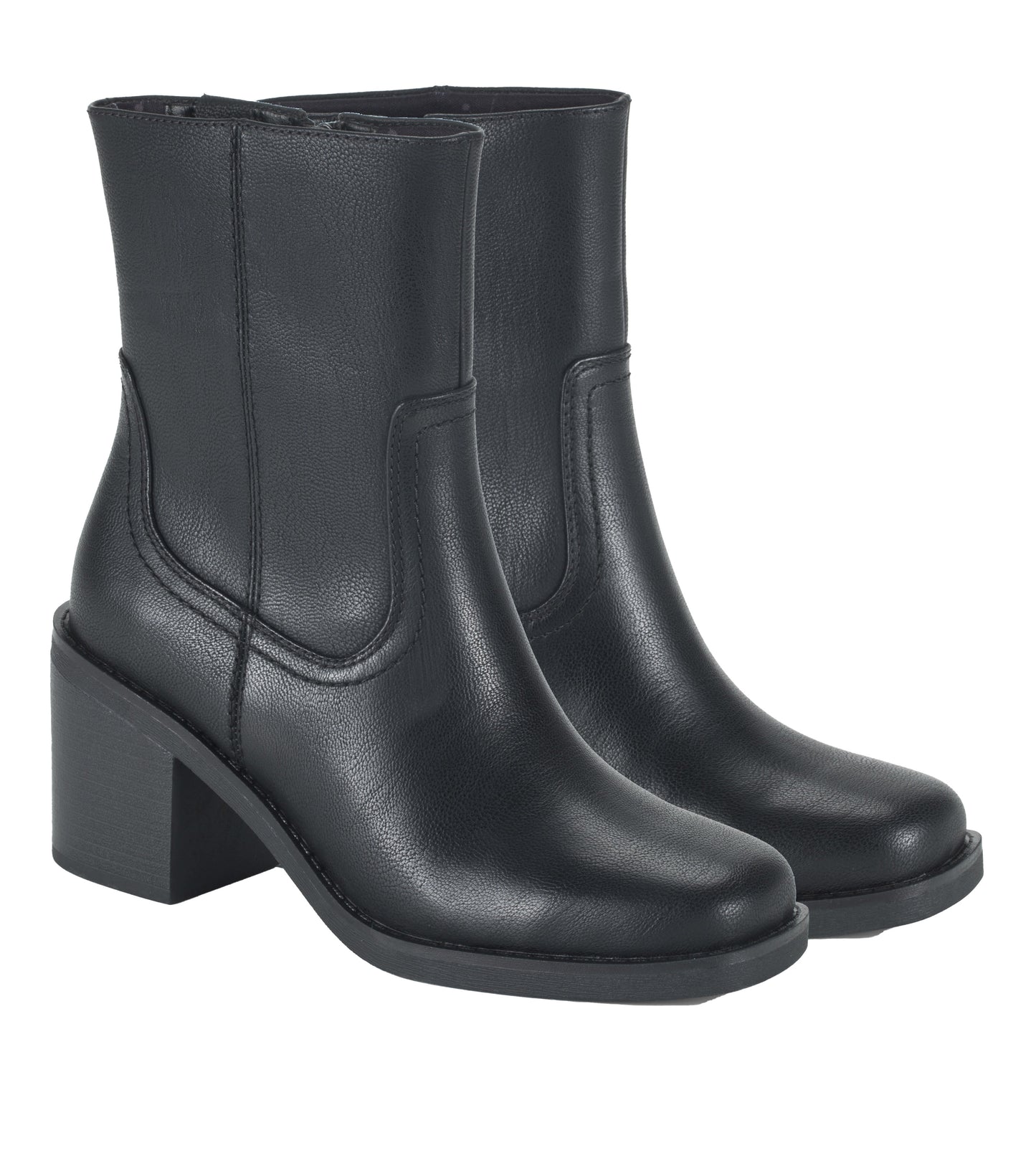 Mckenna Mid Calf Boot Black - Women