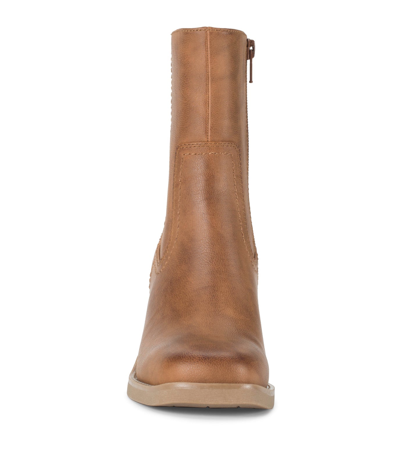 Mckenna Mid Calf Boot Cognac - Women