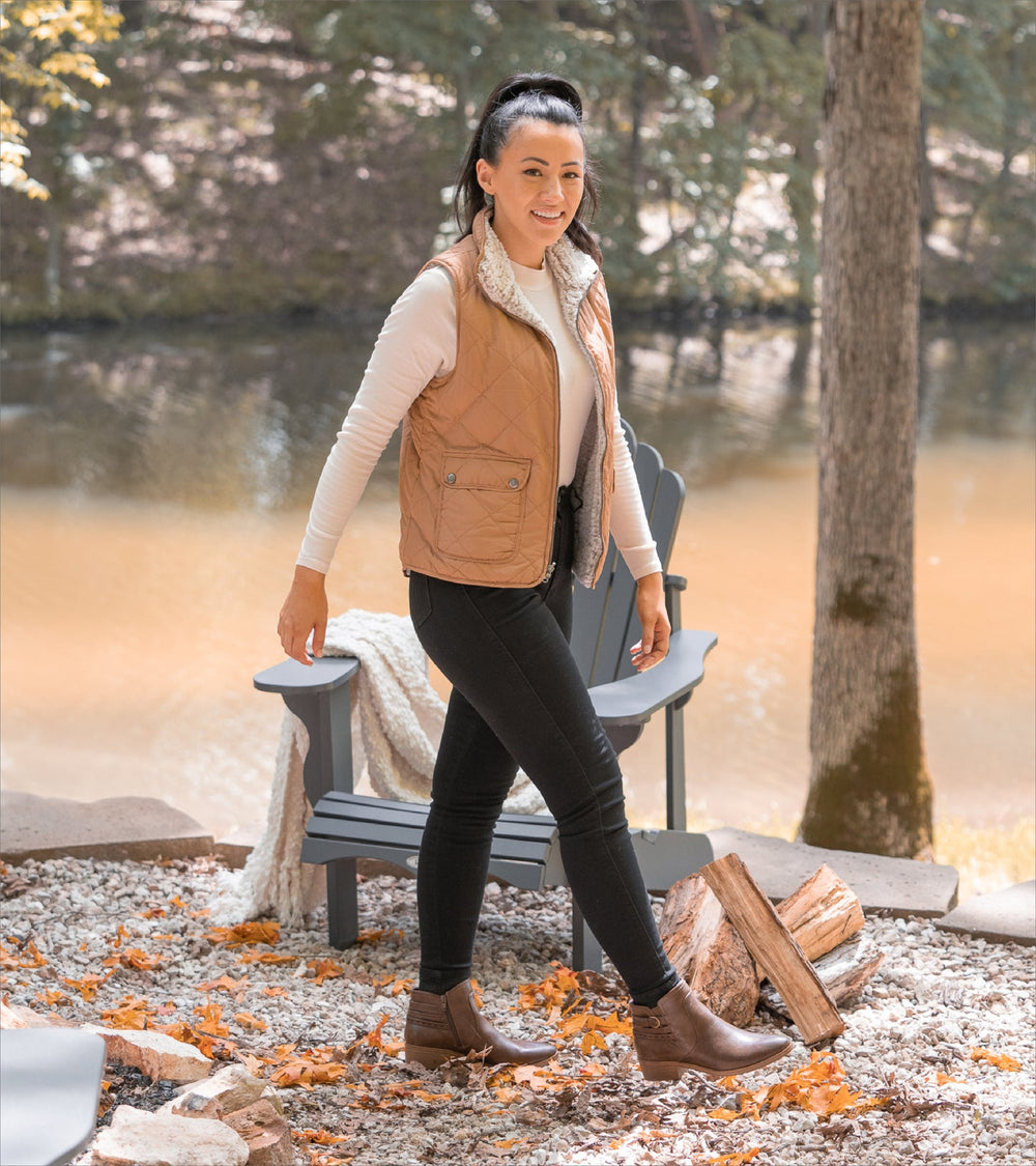 Medley Bootie Dark Brown - Women