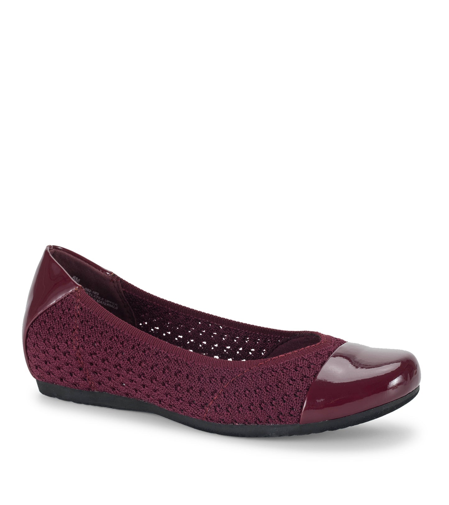 Mia Casual Flat Dark Cherry - Women