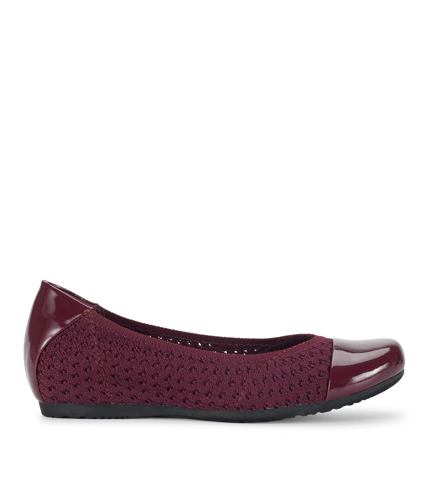 Mia Casual Flat Dark Cherry - Women
