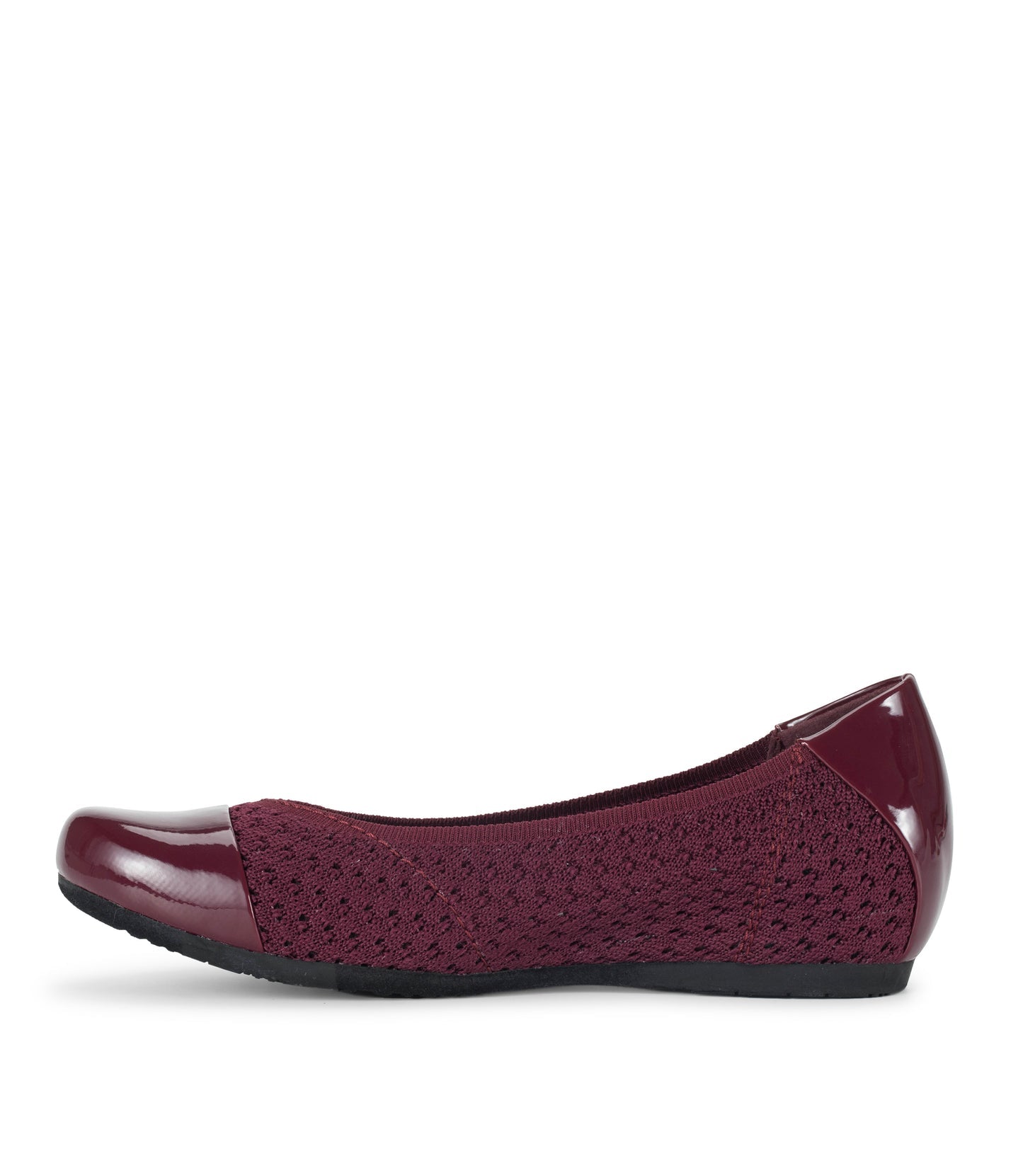 Mia Casual Flat Dark Cherry - Women