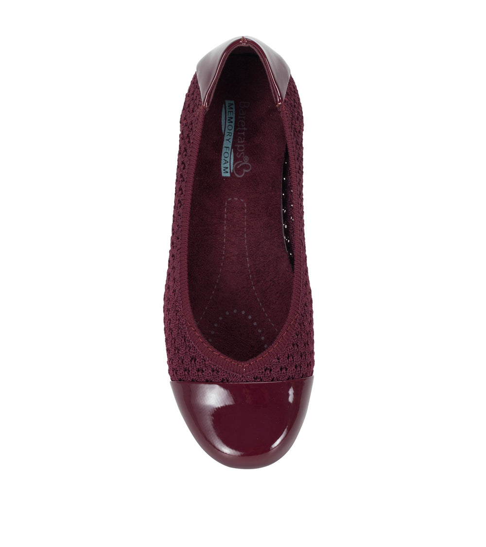 Mia Casual Flat Dark Cherry - Women