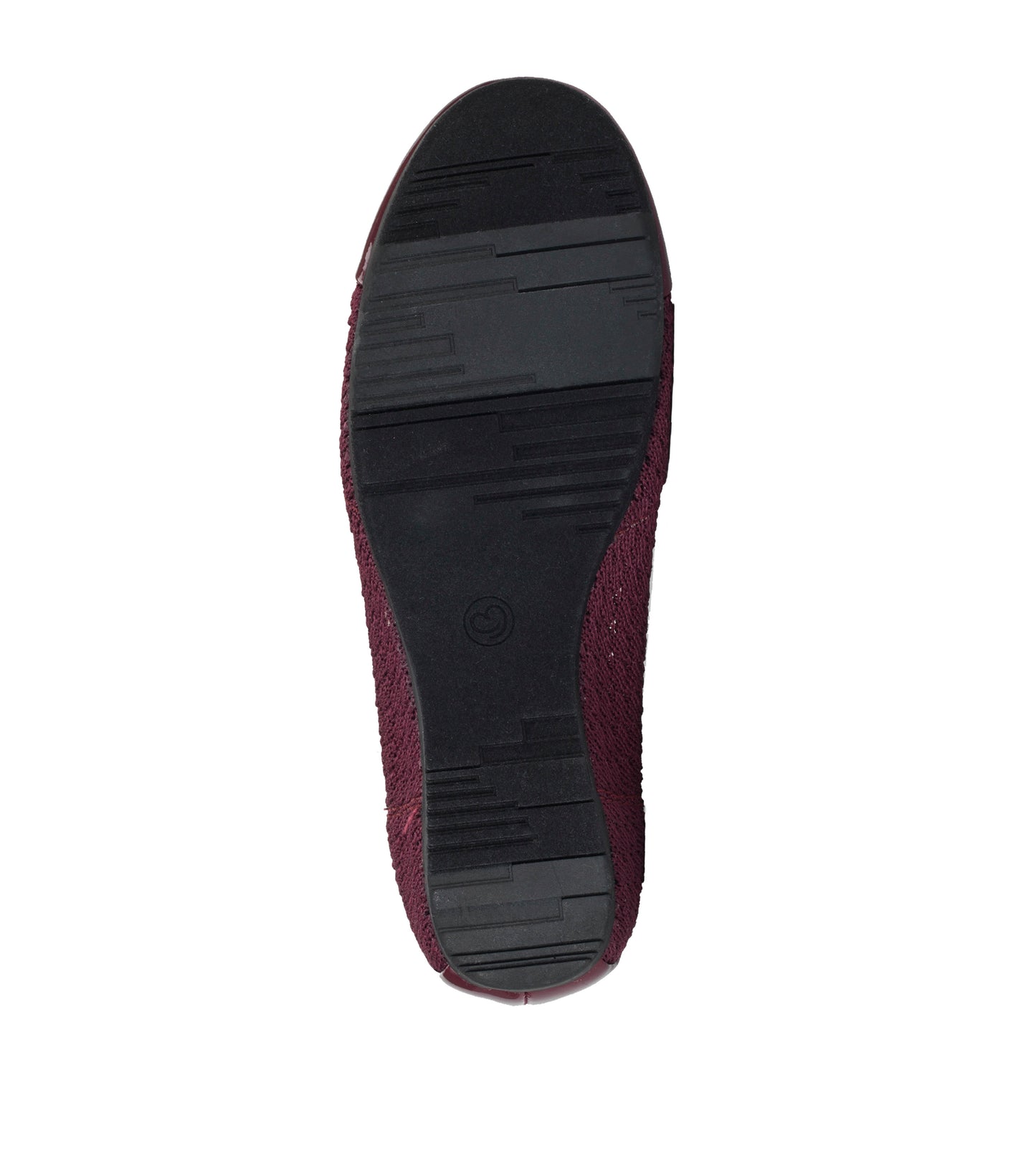 Mia Casual Flat Dark Cherry - Women