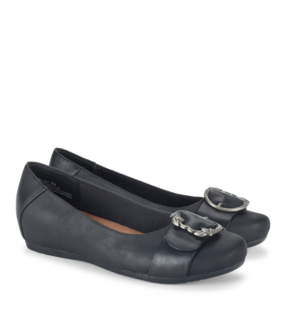 Milady Flat Black - Women