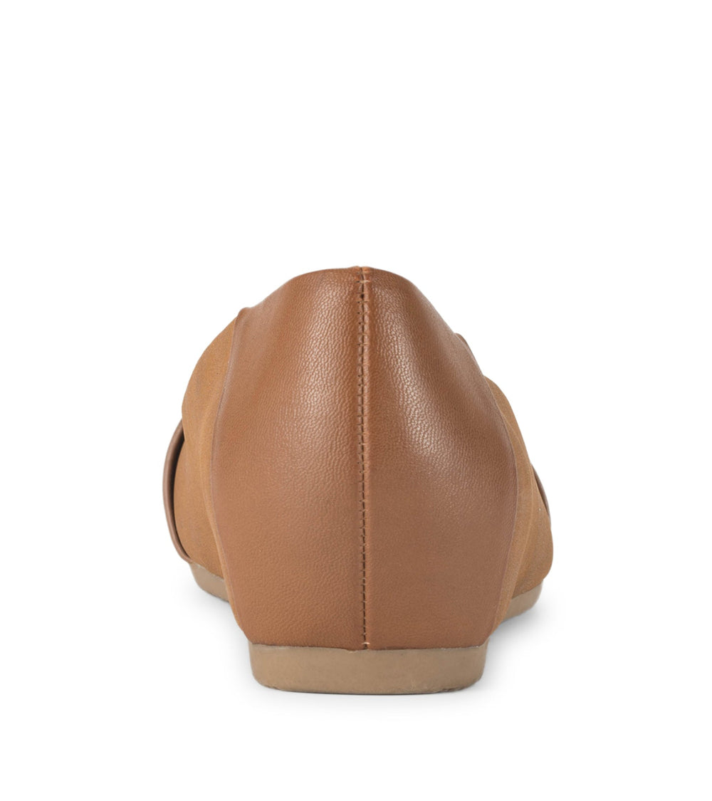Milady Flat Cognac - Women