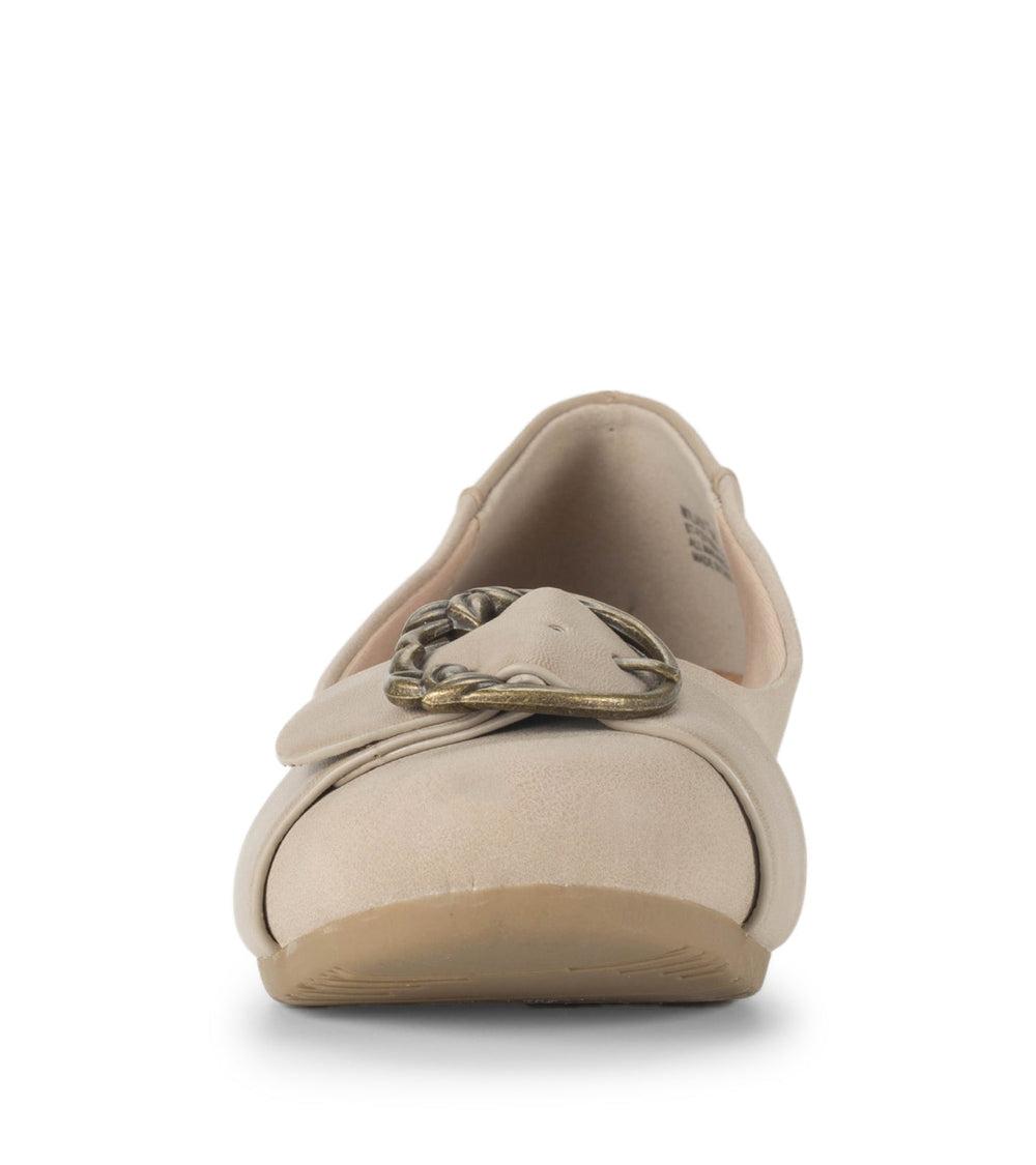 Milady Flat Oatmeal - Women