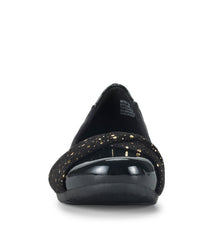 Mitsy Casual Flat Black Patent - Women