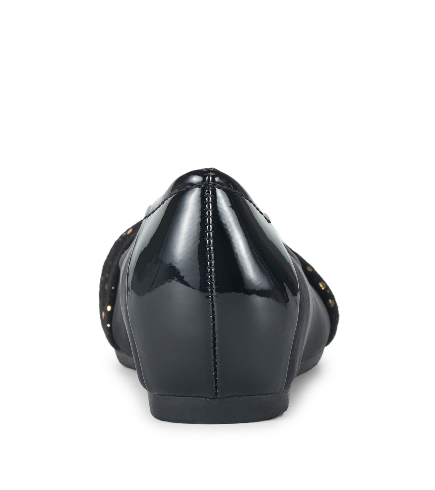 Mitsy Casual Flat Black Patent - Women
