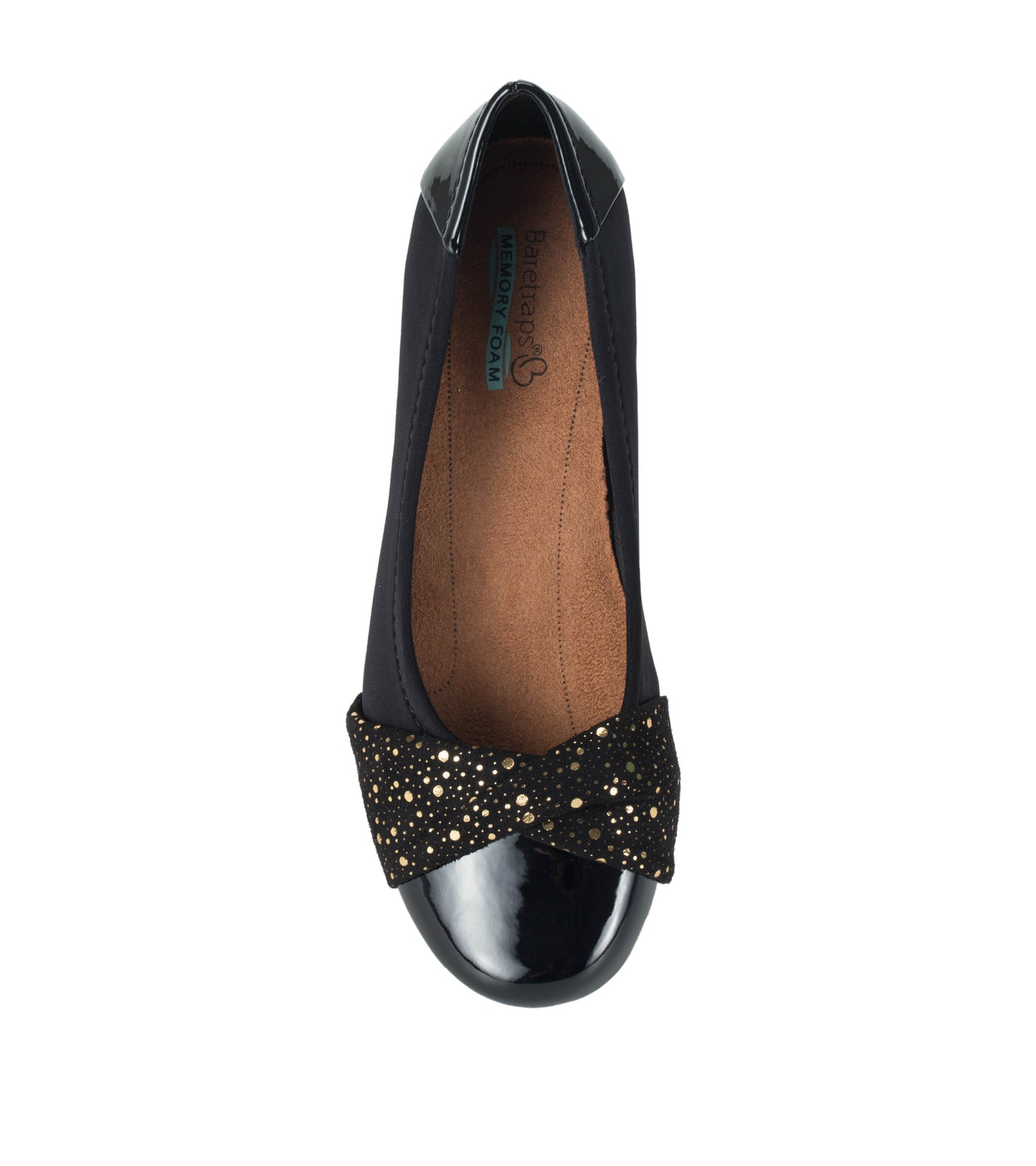 Mitsy Casual Flat Black Patent - Women