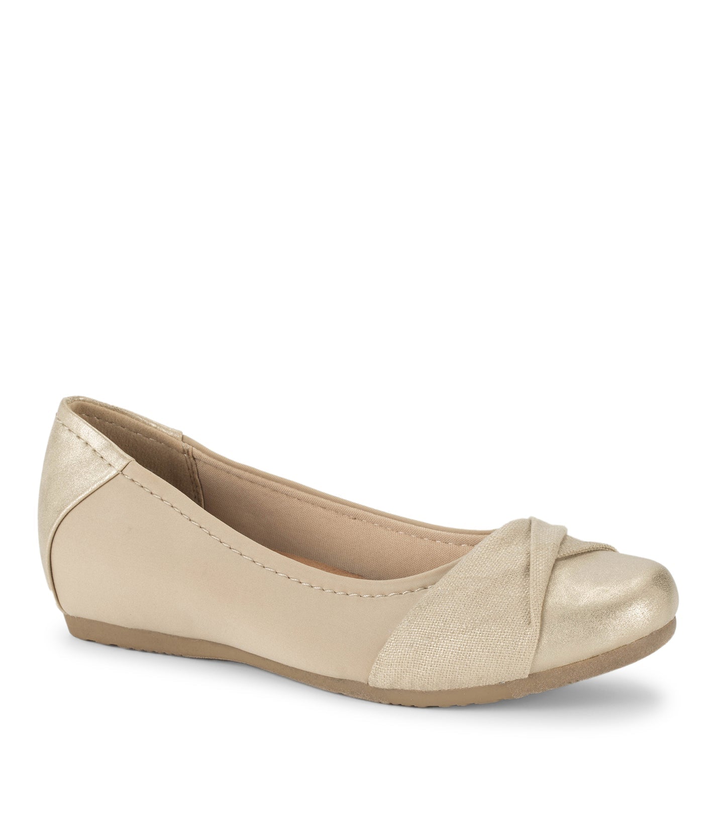 Mitsy Casual Flat Light Gold - Women