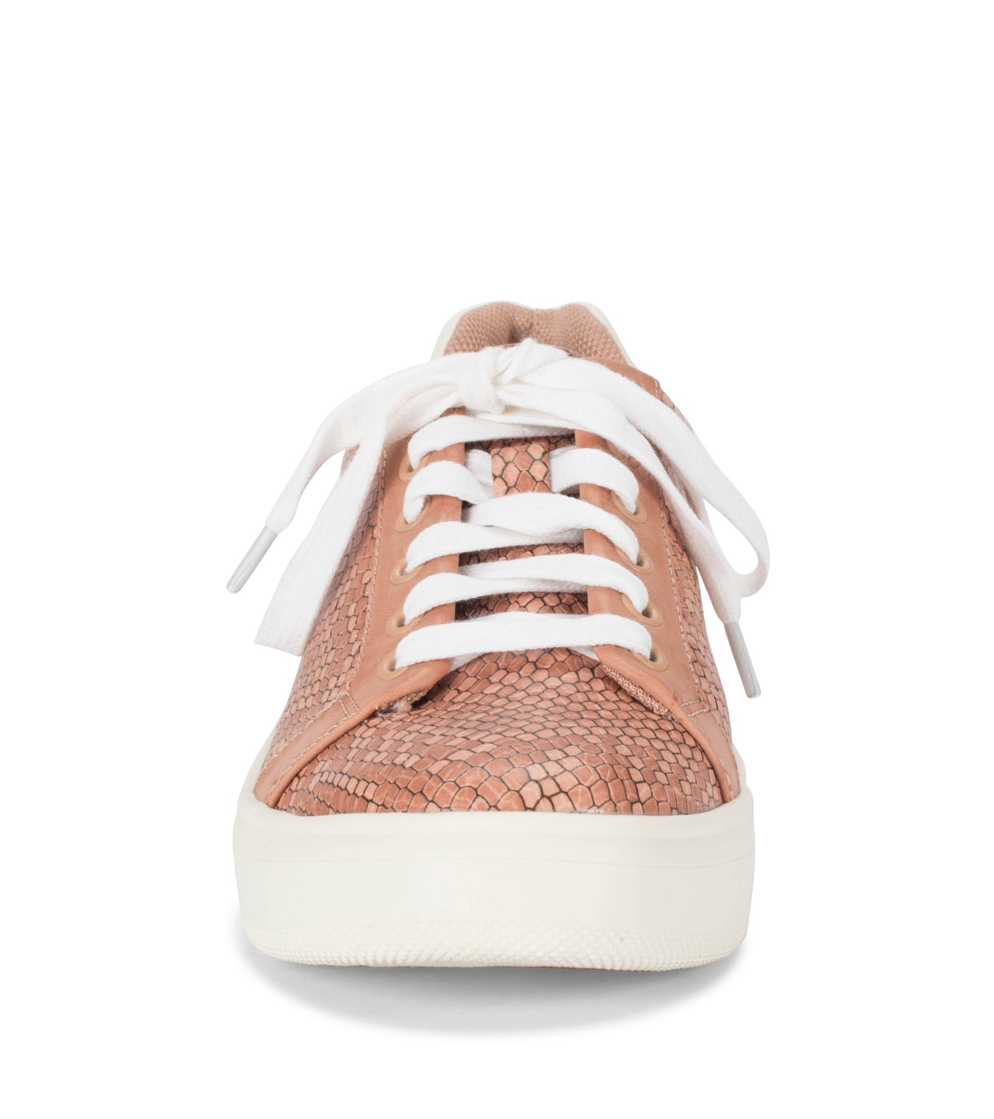 Nishelle Lace Up Sneaker Soft Pink Snake - Women