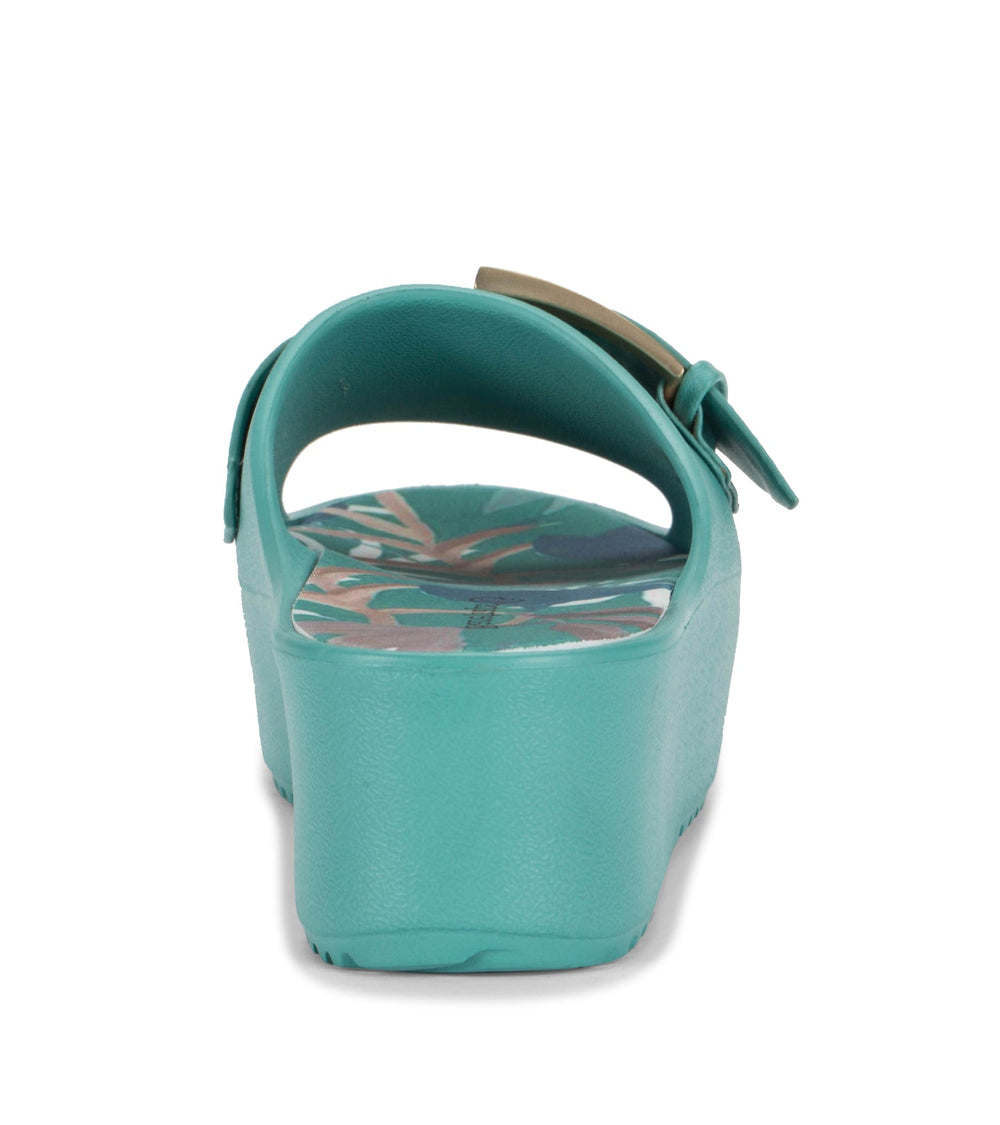 Pacey Platform Sandal Taffy Teal - Women