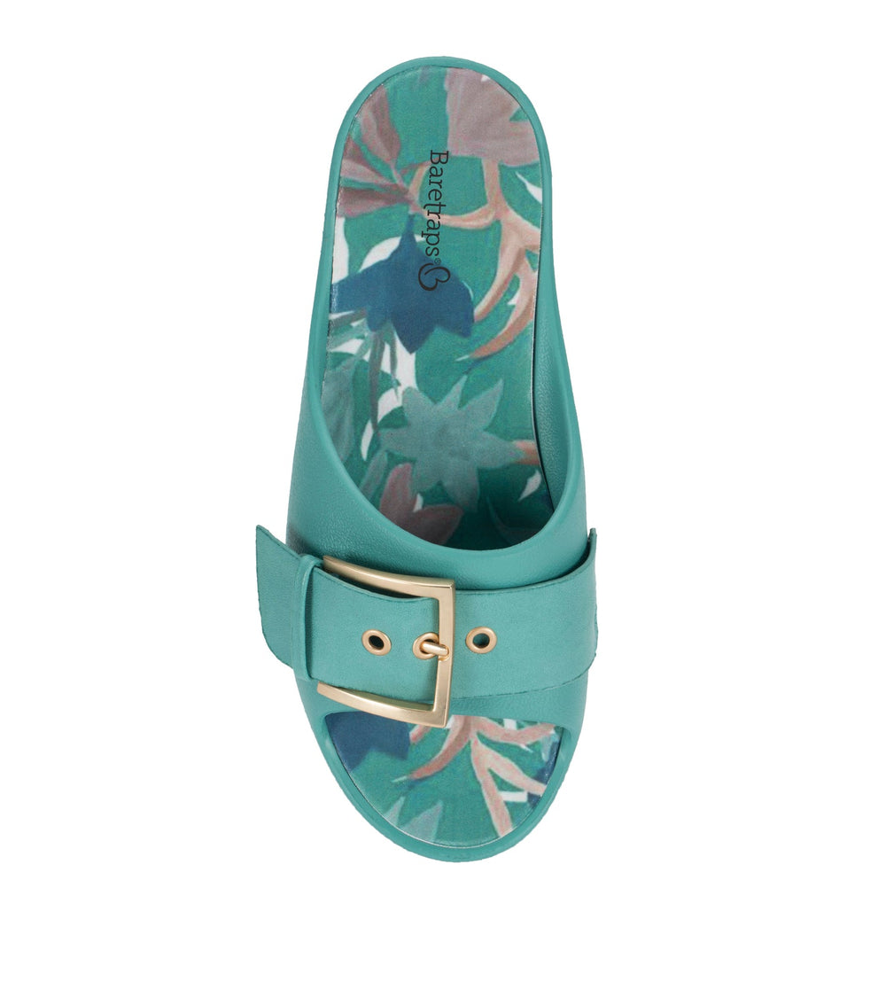 Pacey Platform Sandal Taffy Teal - Women