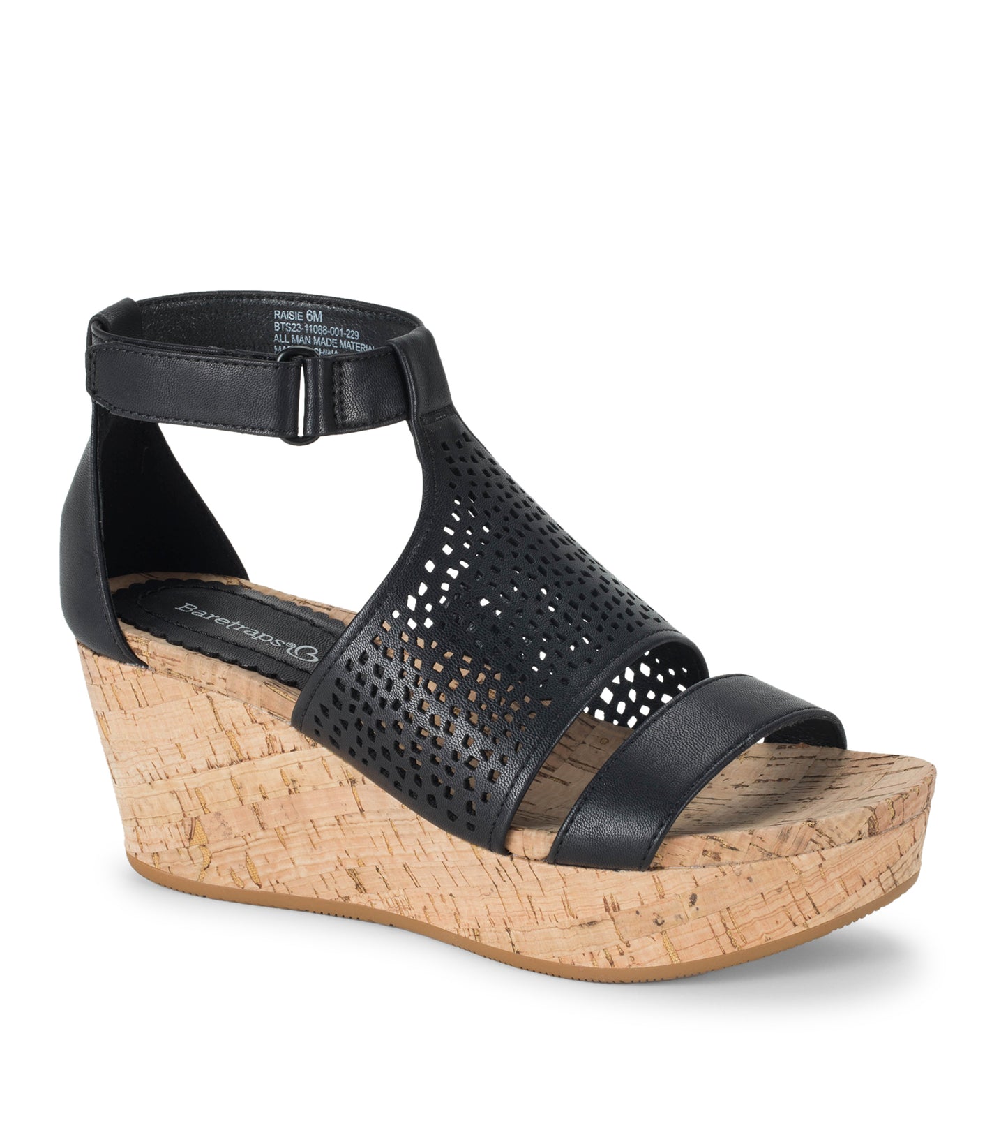 Raisie Wedge Sandal Black - Women