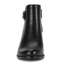 Reggie Block Heel Bootie Black - Women