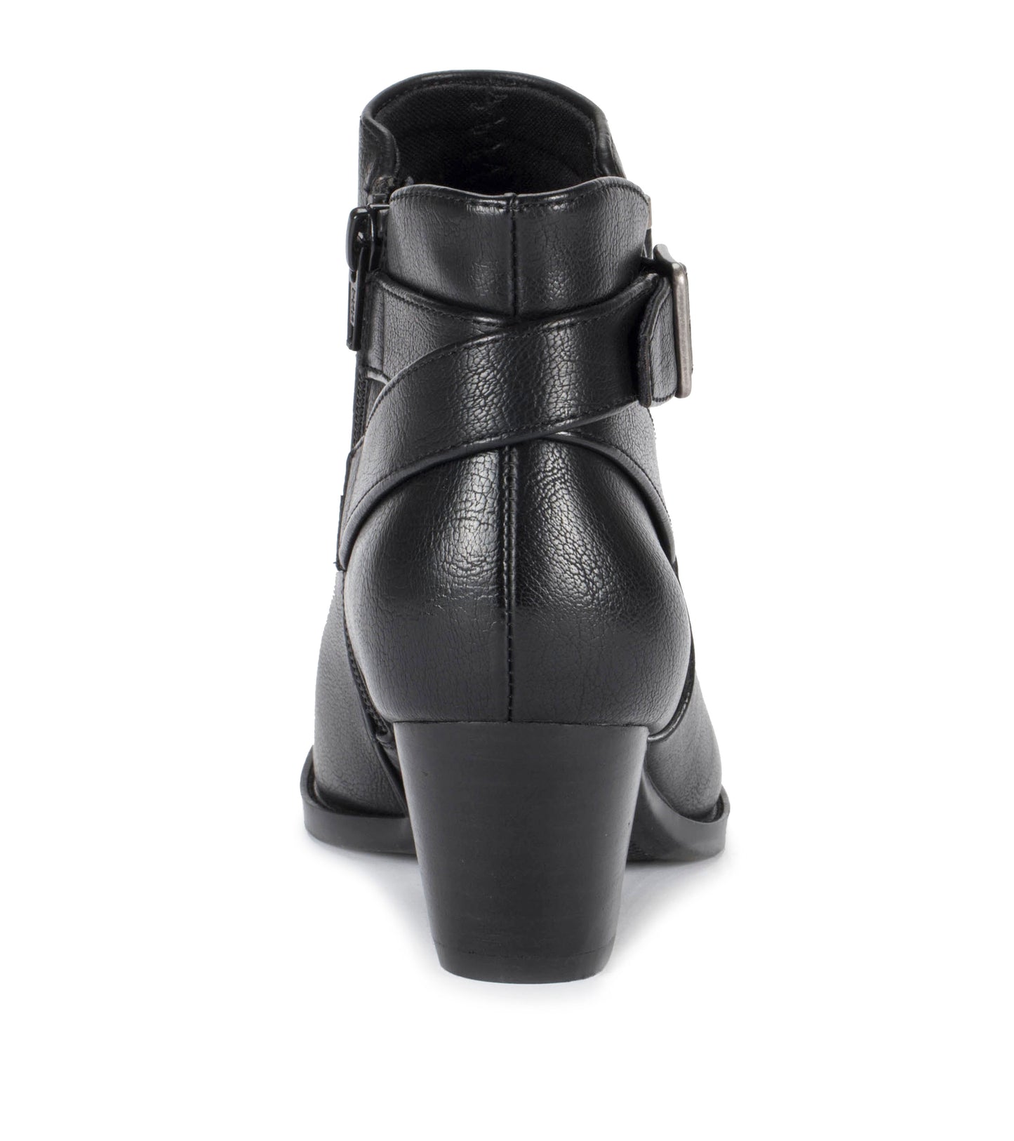 Reggie Block Heel Bootie Black - Women