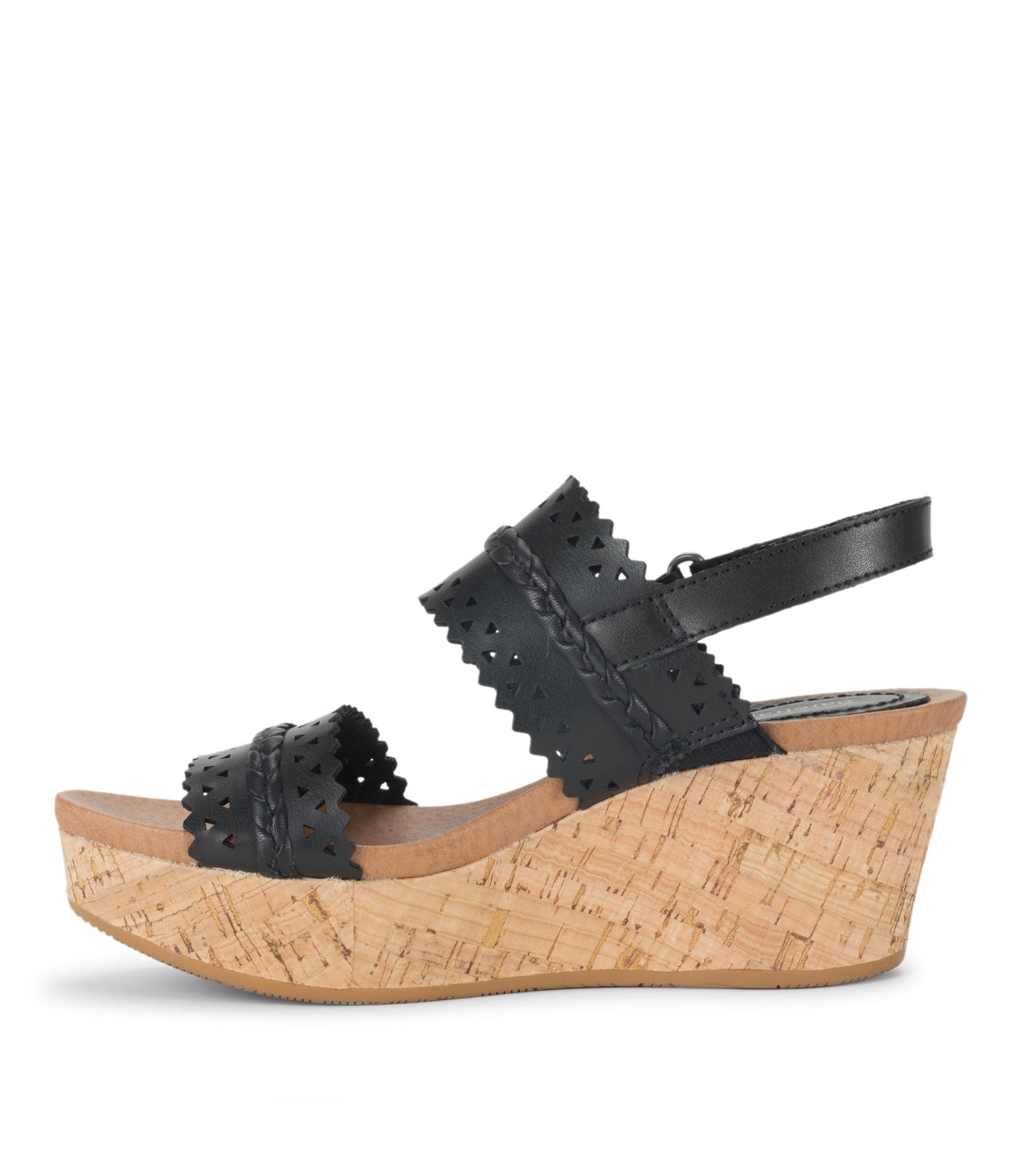 Rene Wedge Sandal Black - Women