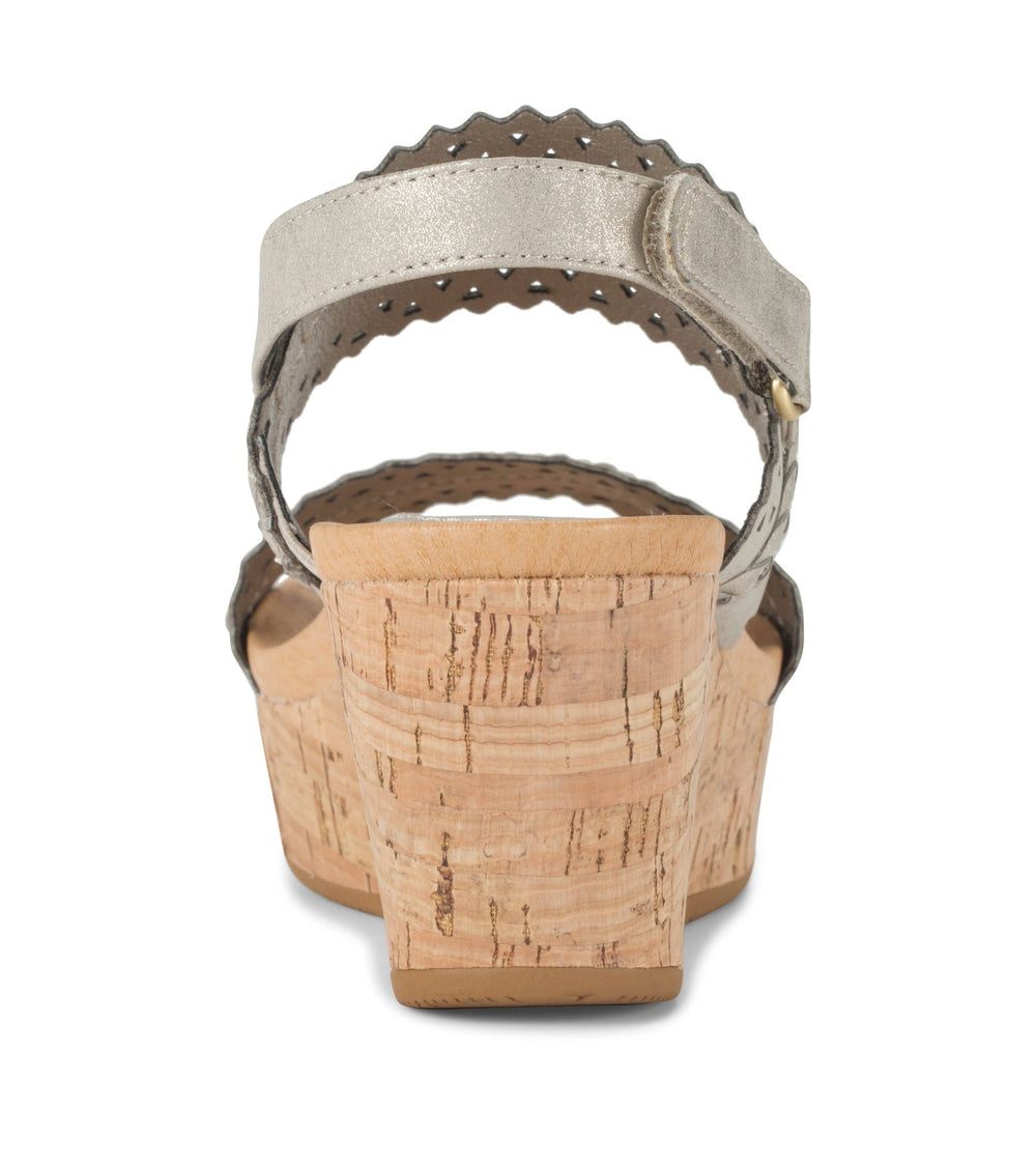 Rene Wedge Sandal Champagne - Women
