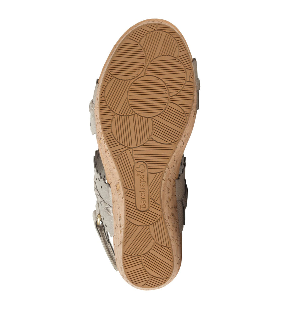 Rene Wedge Sandal Champagne - Women