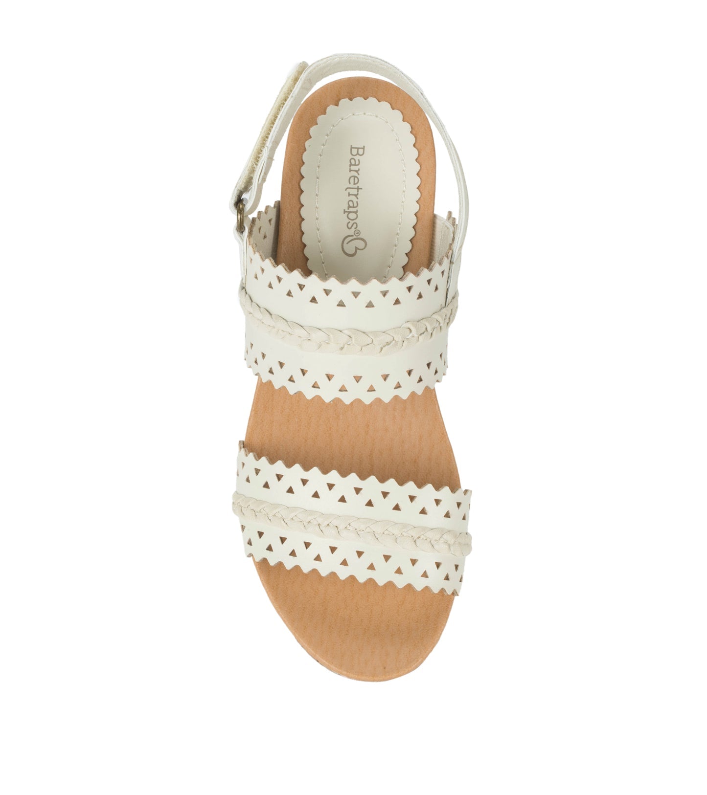 Rene Wedge Sandal Cream - Women