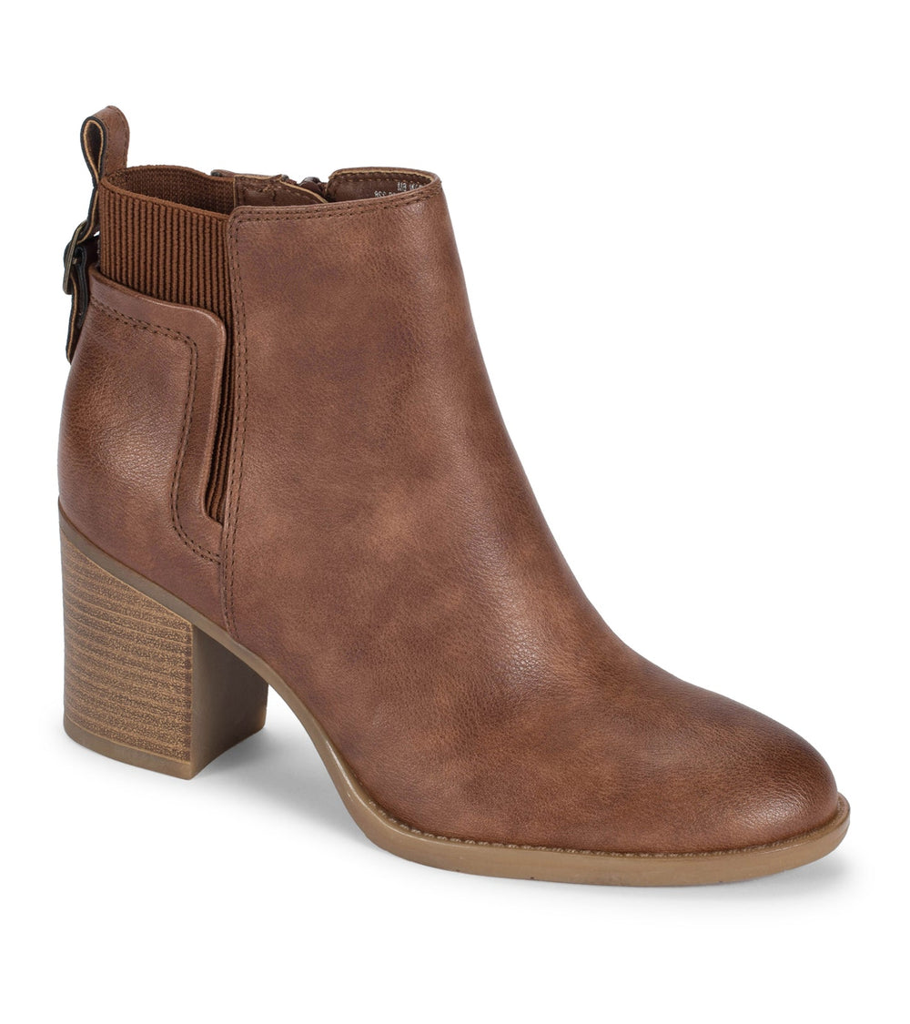 Rhoslyn Block Heel Bootie Brush Brown - Women