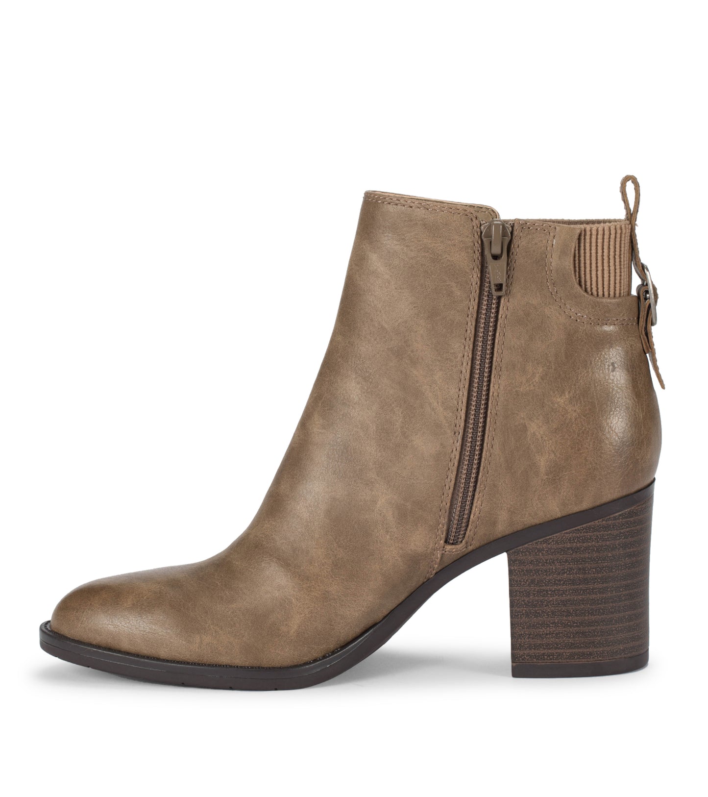 Rhoslyn Block Heel Bootie Taupe - Women