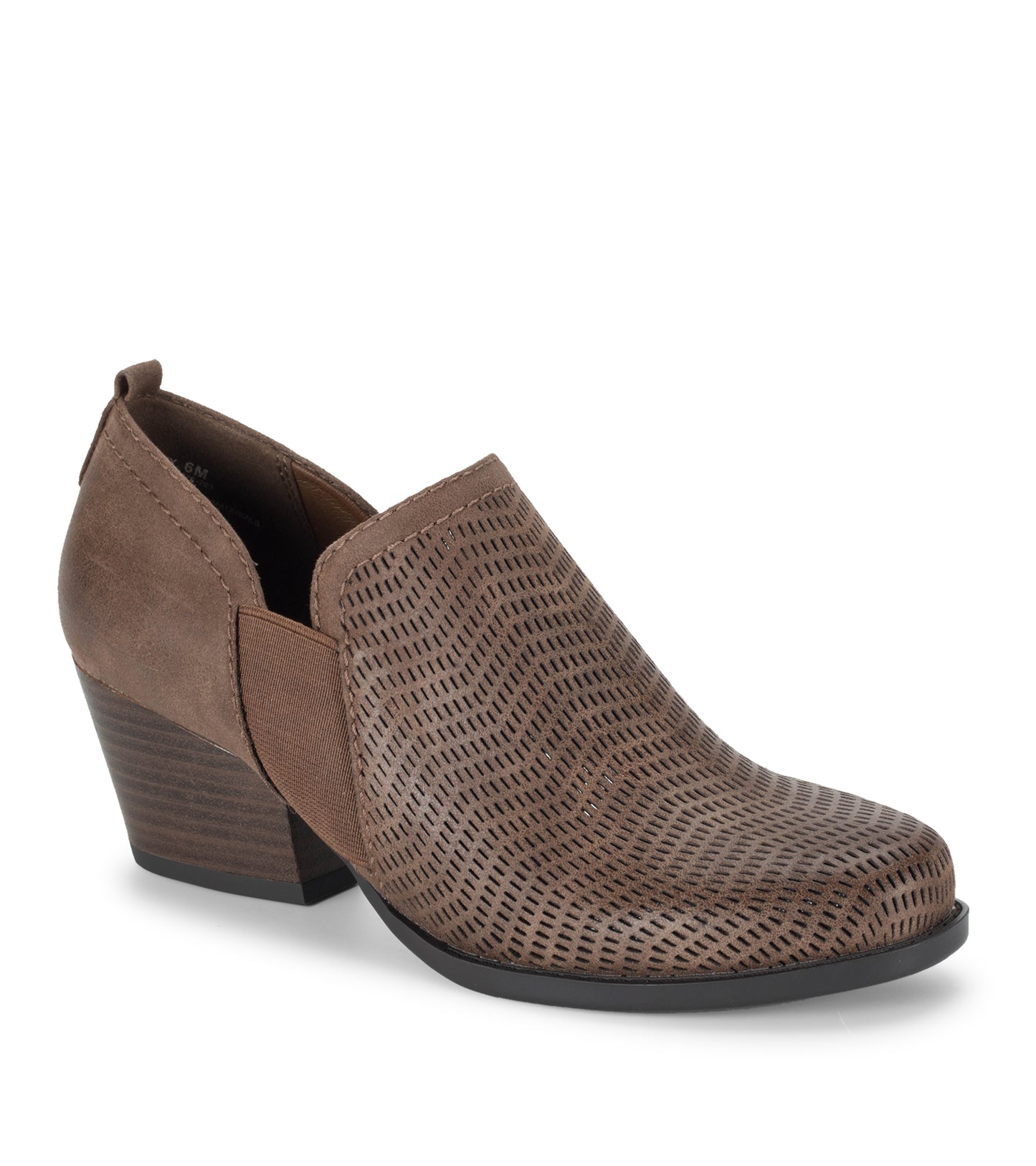 Ridgely Block Heel Bootie Dark Taupe - Women