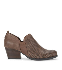 Ridgely Block Heel Bootie Dark Taupe - Women