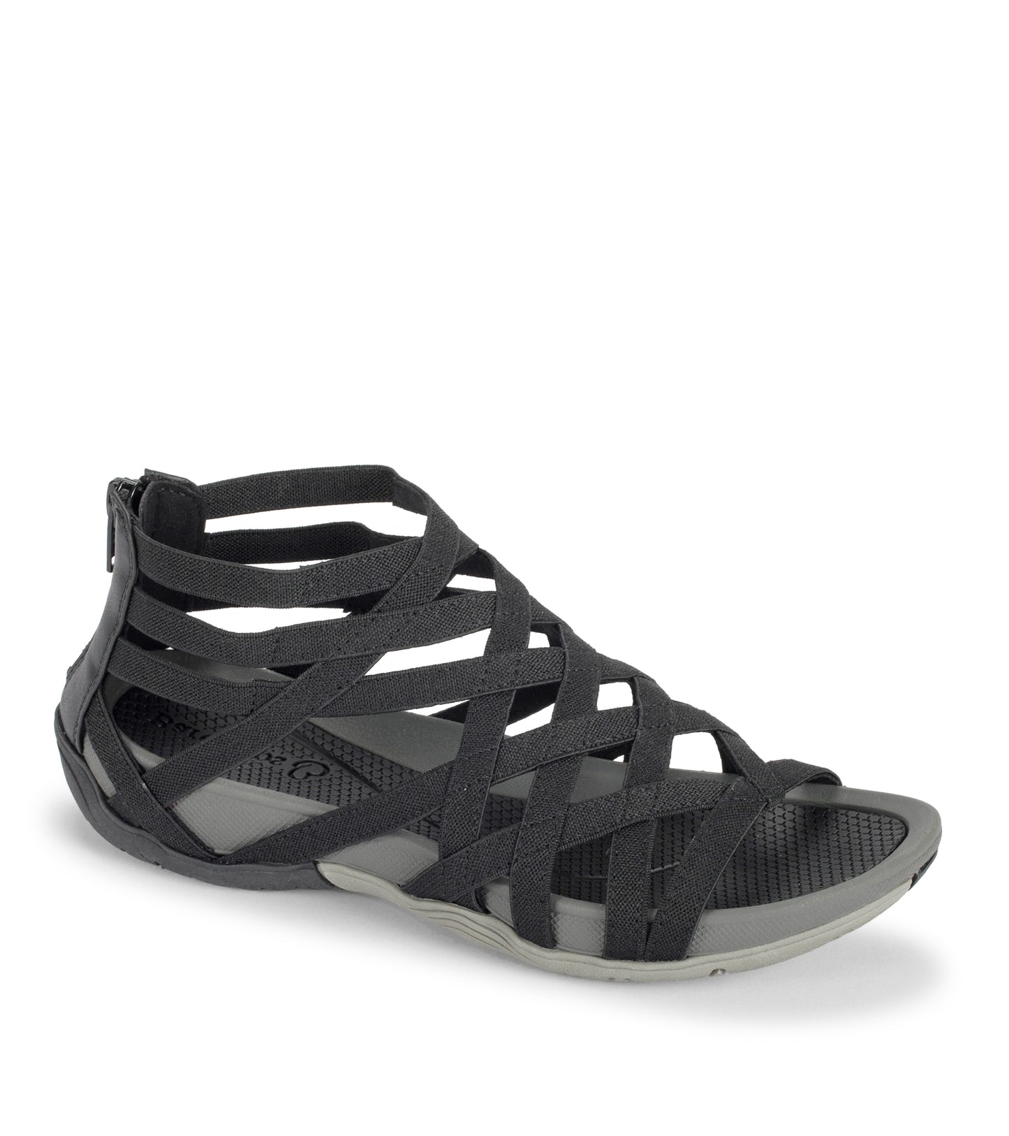 Samina Sandal Black Compass - Women