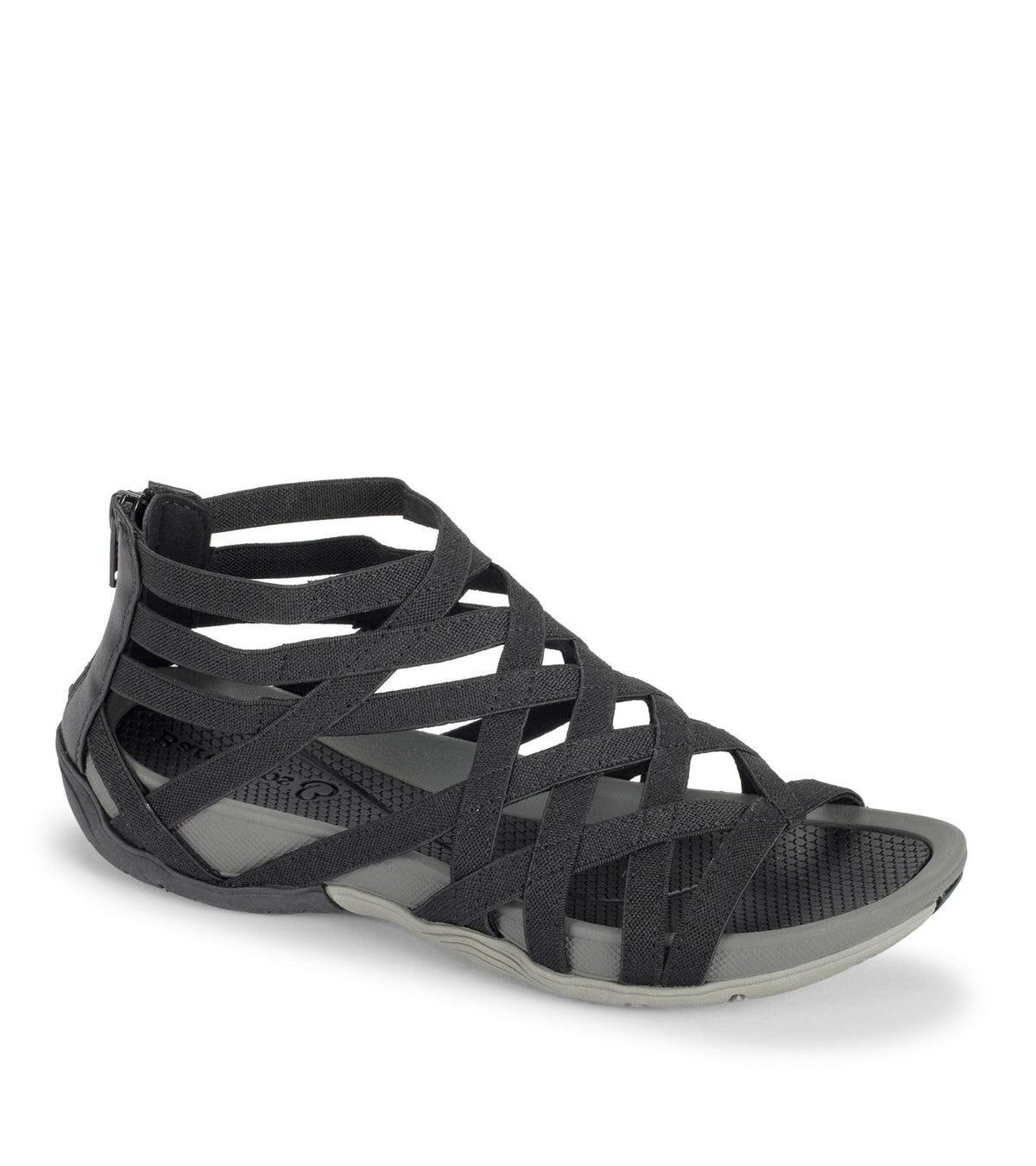Samina Sandal Black Compass - Women