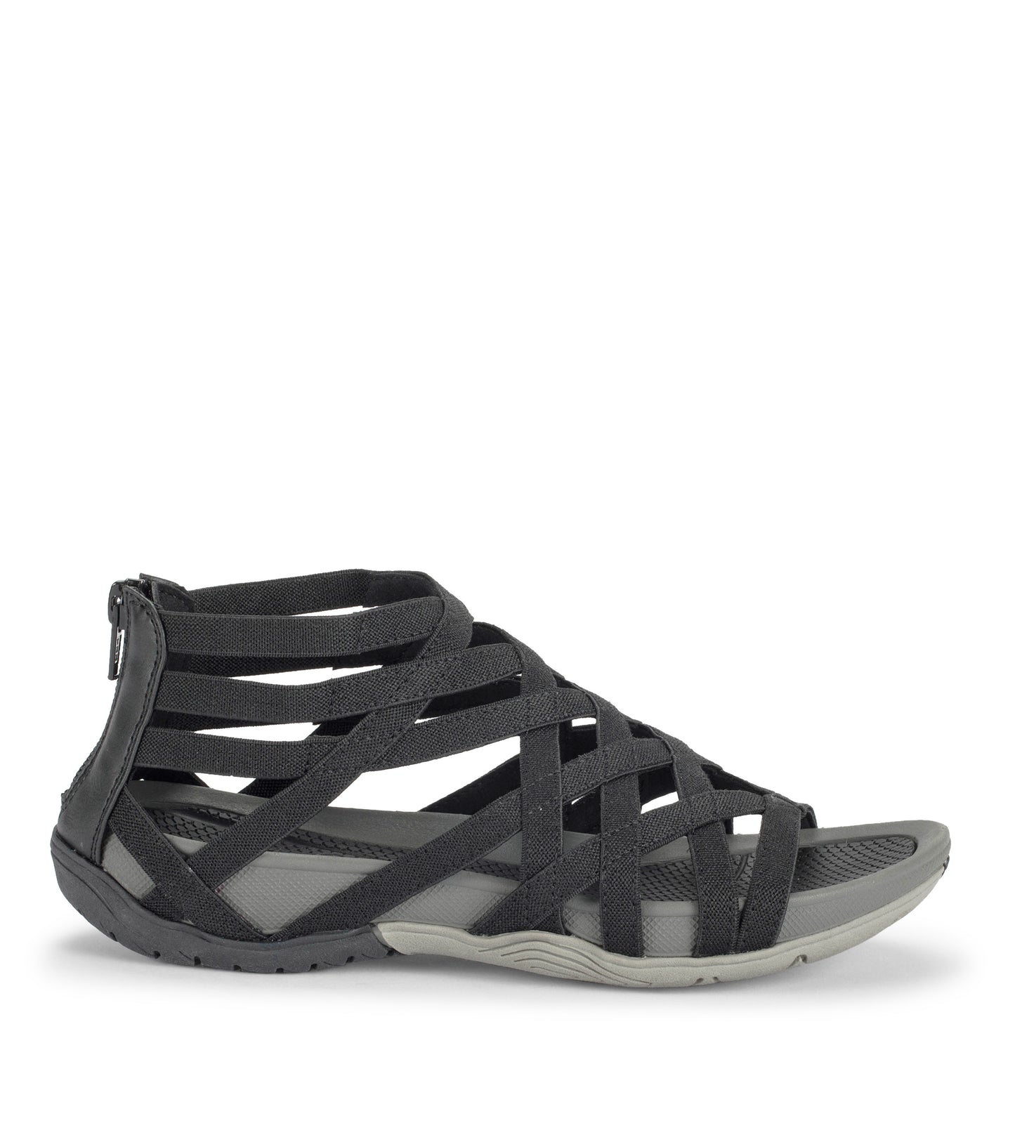 Samina Sandal Black Compass - Women