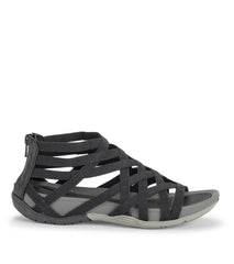 Samina Sandal Black Compass - Women