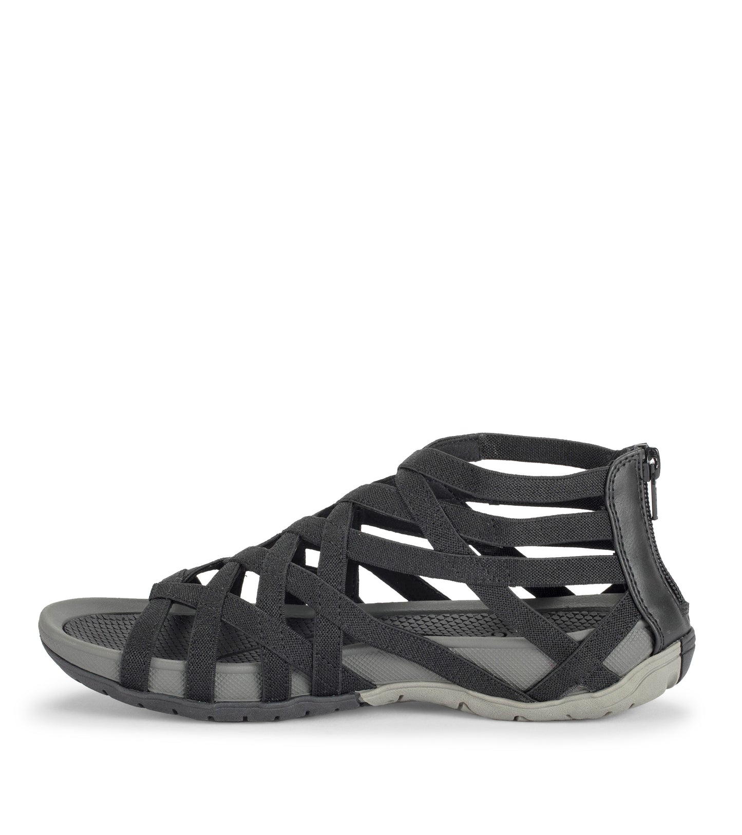 Samina Sandal Black Compass - Women