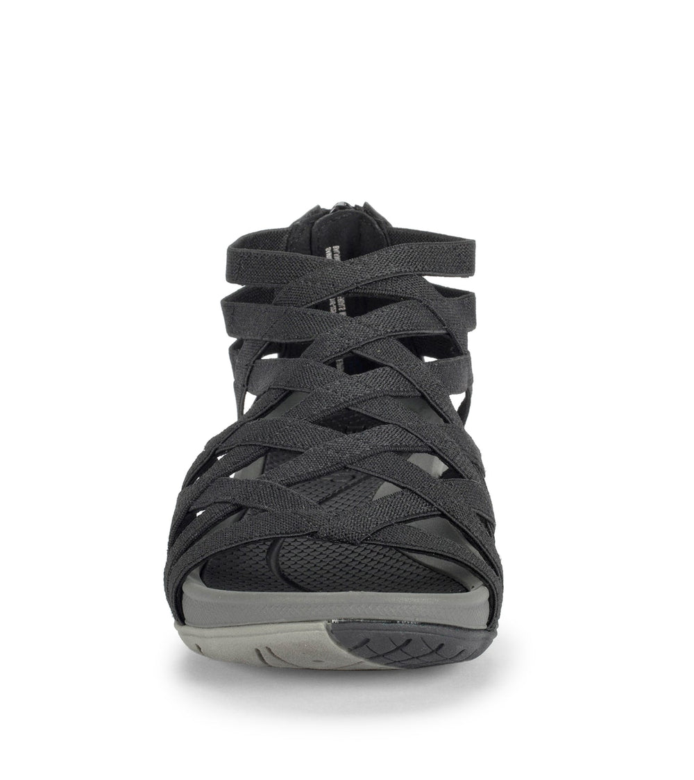 Samina Sandal Black Compass - Women