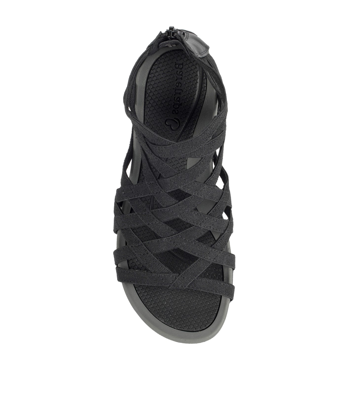Samina Sandal Black Compass - Women
