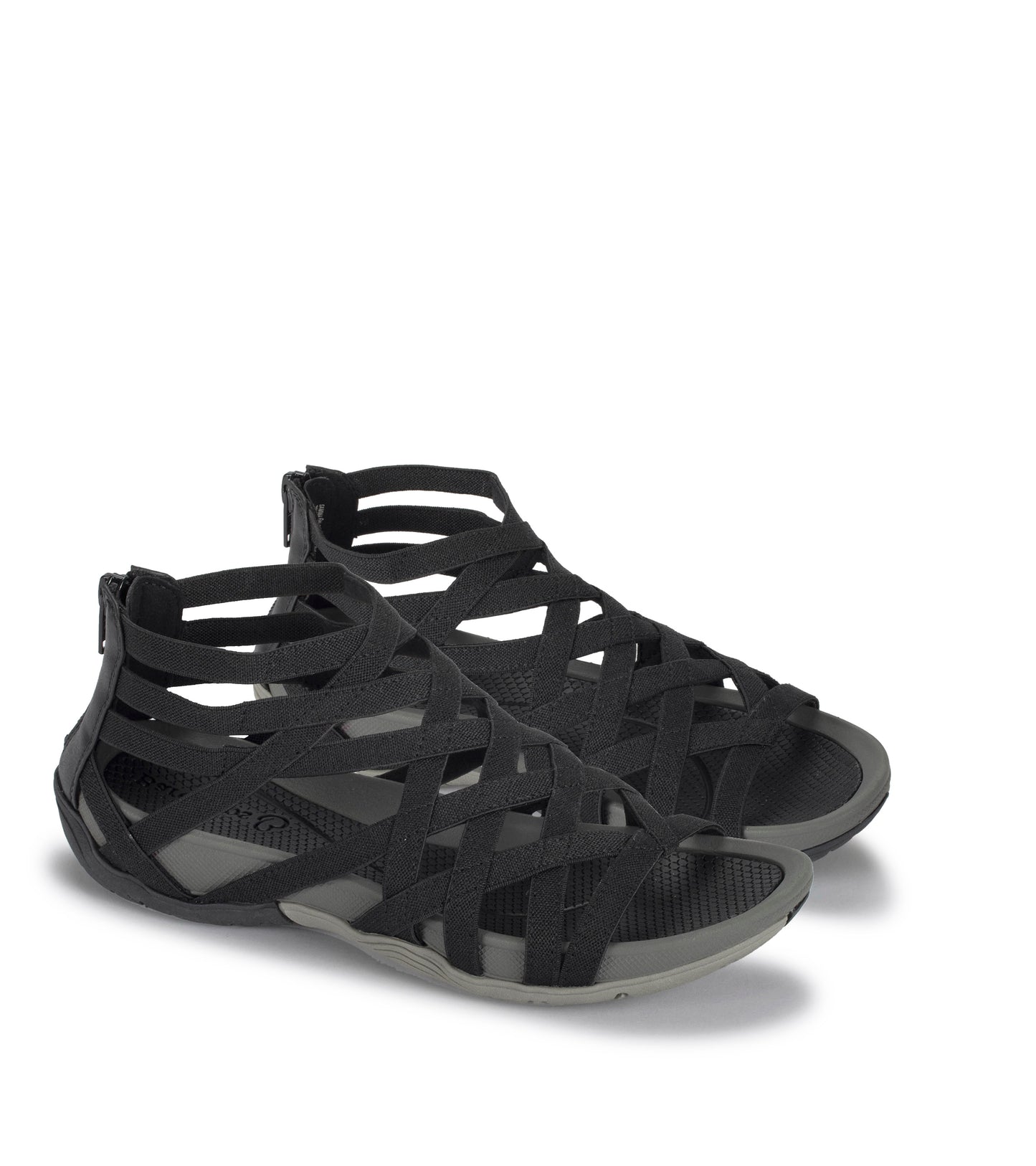 Samina Sandal Black Compass - Women