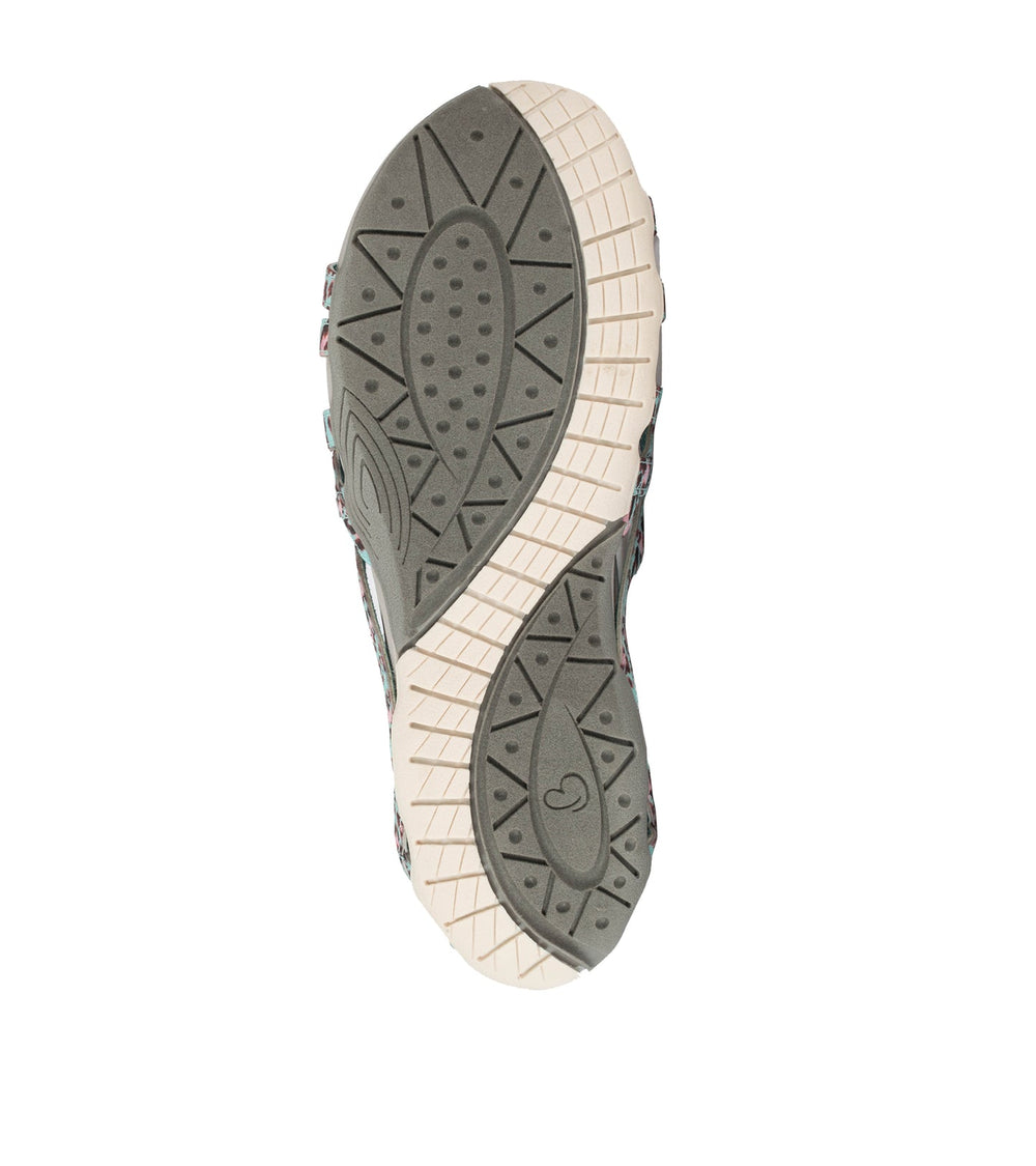 Samina Sandal Sage Multi Leopard - Women